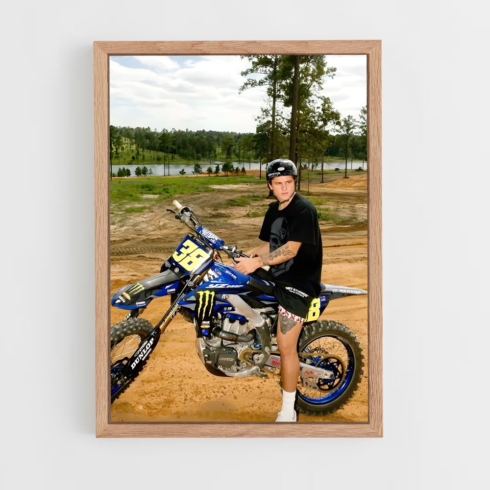 Poster Dirt Rider – affiche Motocross freestyle (vue 4)